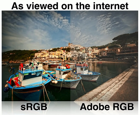 SRGB adobe rgb view