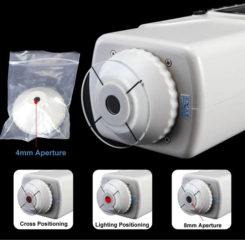 NR60CP Dual positioning measurement Color difference meter - Color difference detection instrument 
