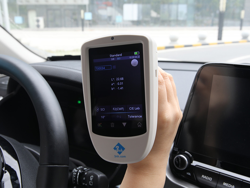 TS7600 color Measuring car interiors