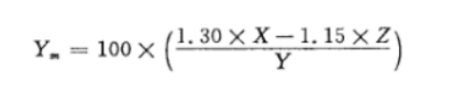 GB T 24302 standard formula