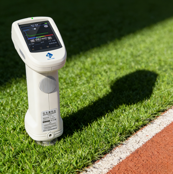 plastic turf Color measurement with spectrophotometer