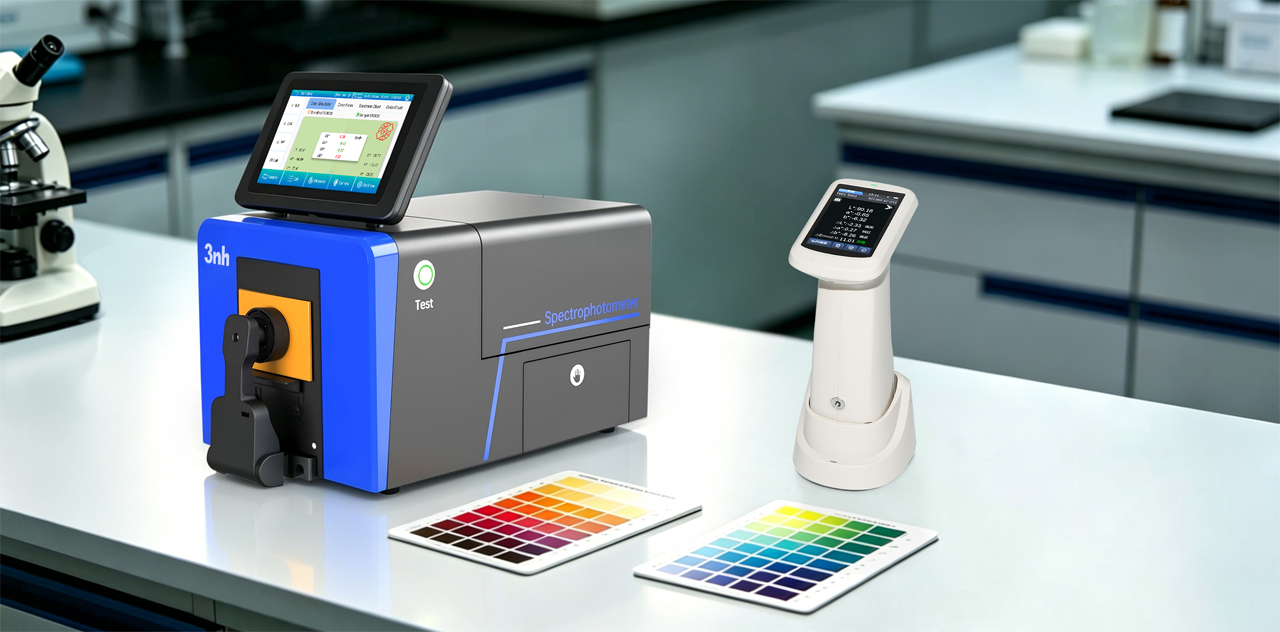 Benchtop spectrophotometer vs ks510 Portable spectrocolorimeter