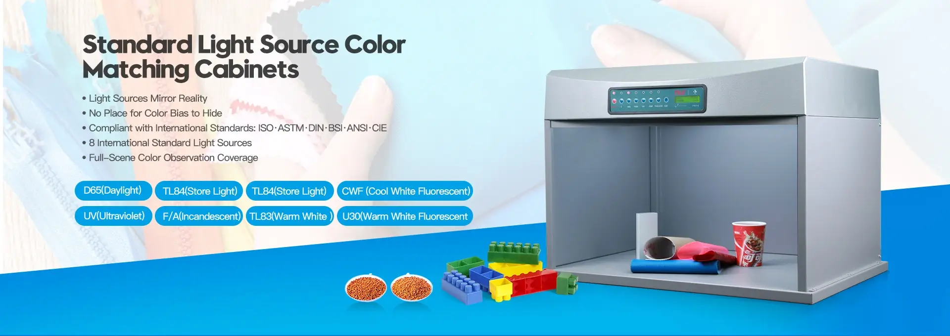 Booth della lucebanner